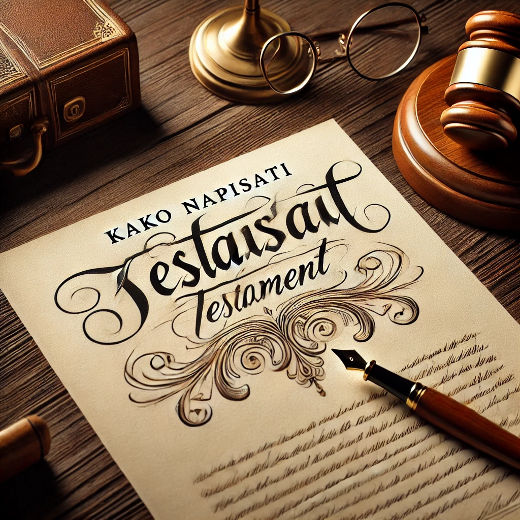  Kako napisati testament? – advokat Novi Sad