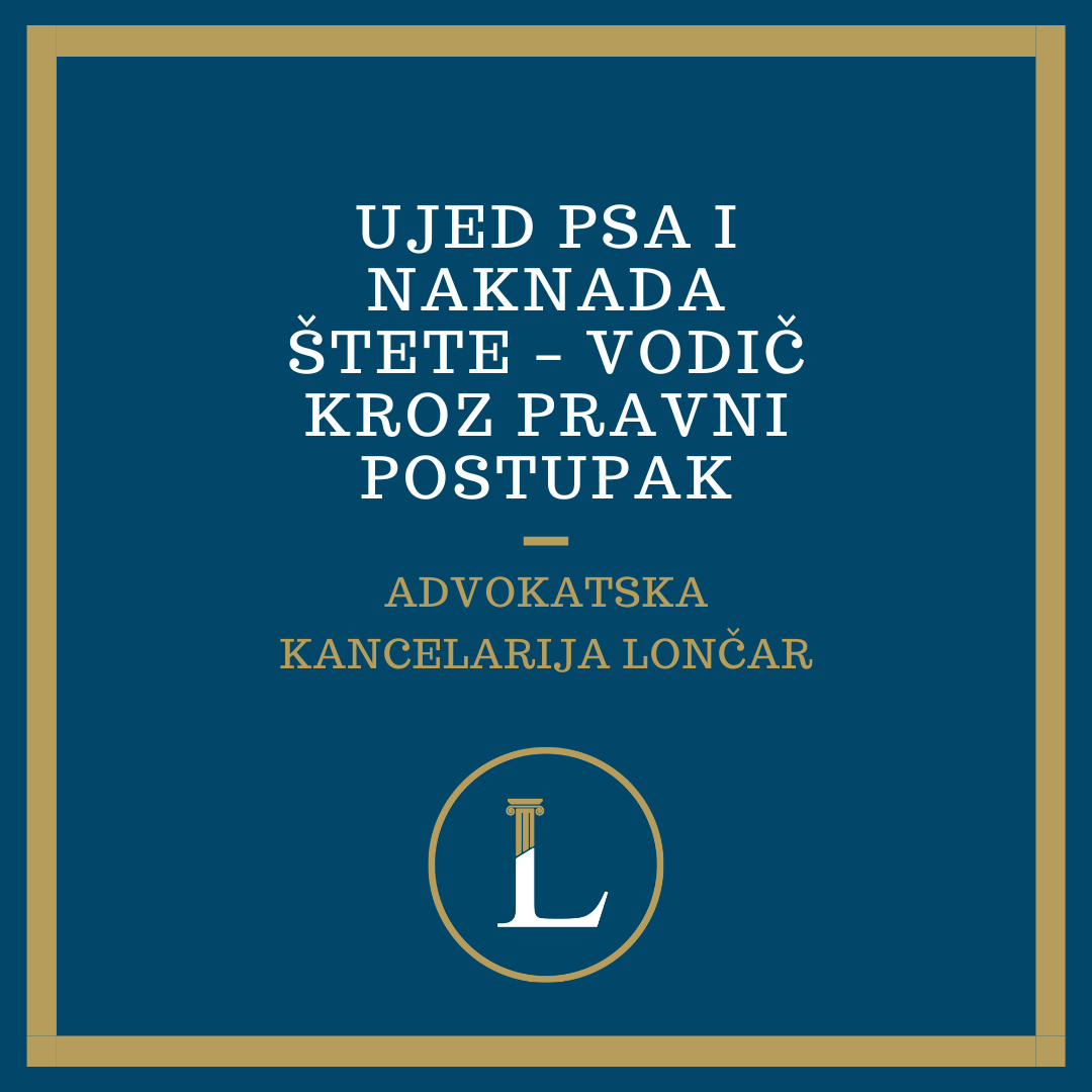  Ujed psa i naknada štete – vodič kroz pravni postupak