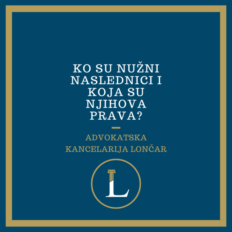 nužni naslednici