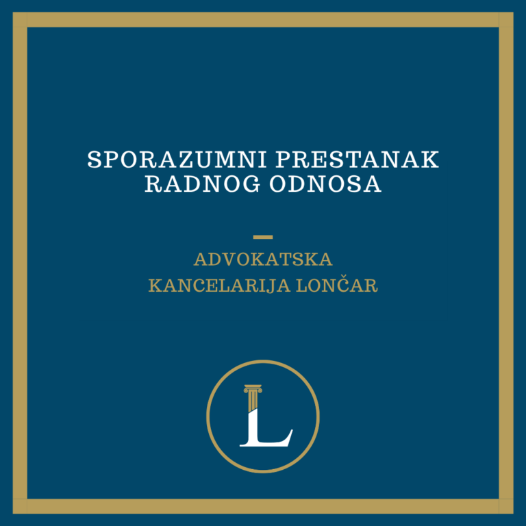 Sporazumni prestanak